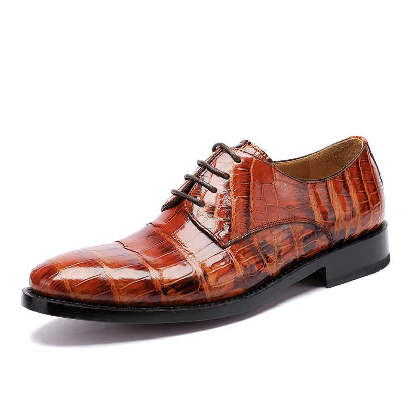 Handmade Crocodile Leather Shoes