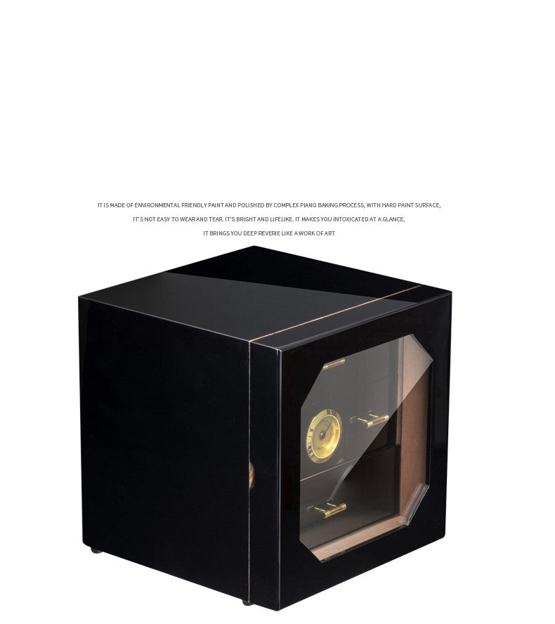 Solid Wood Cigar Humidor