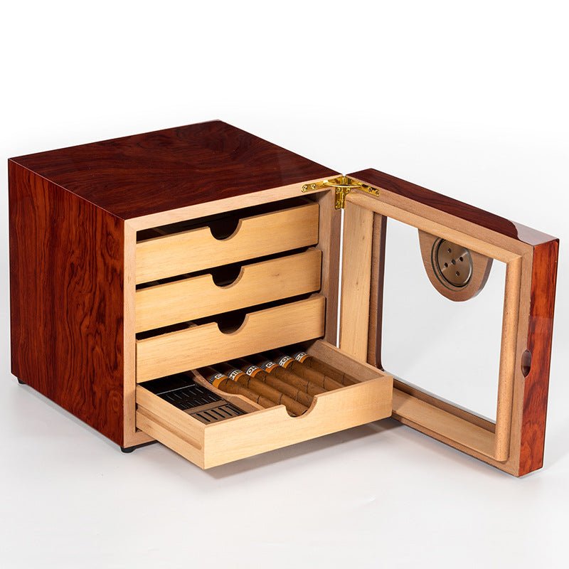 4-Drawer Cigar Humidor