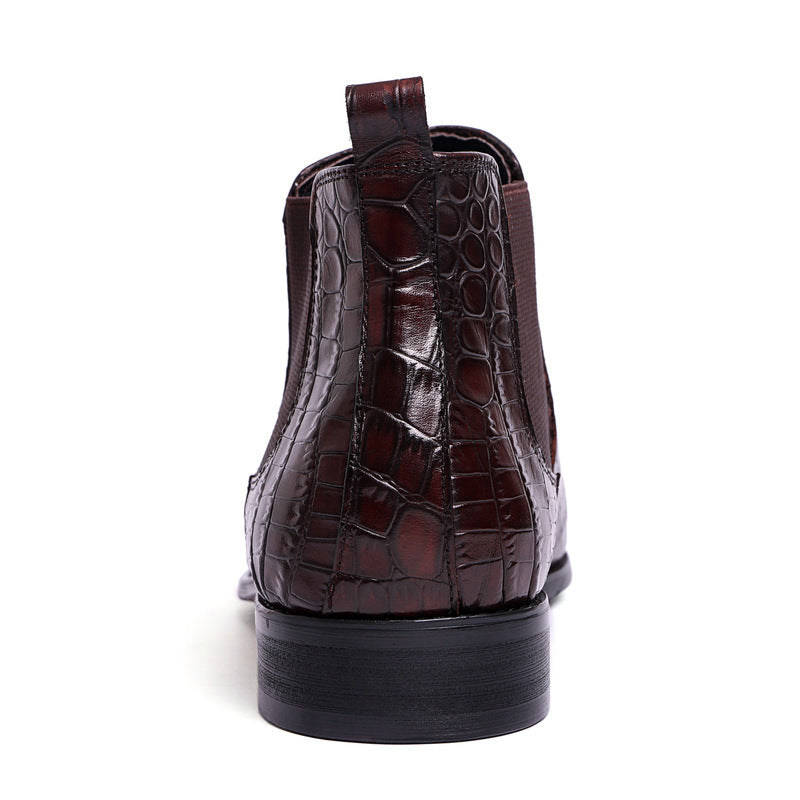 High Top Leather Boots