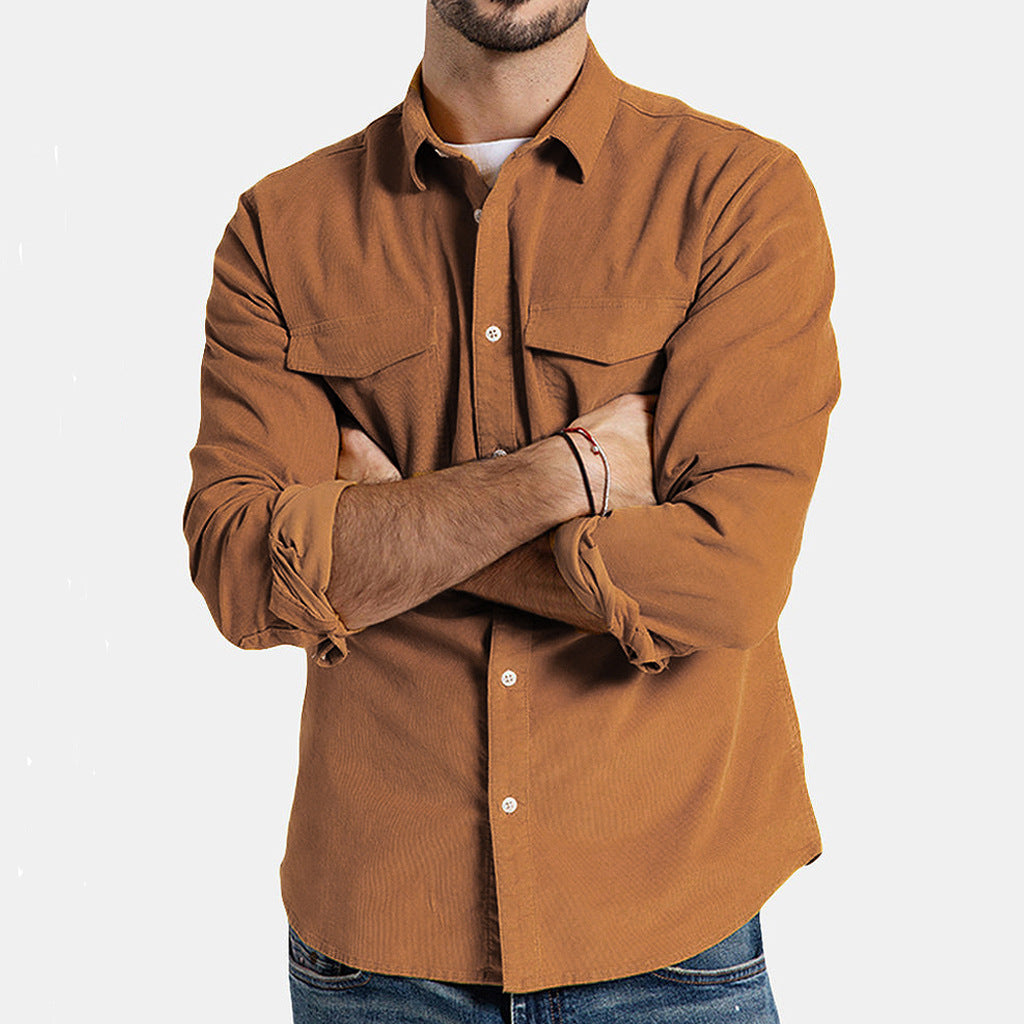 Men's Corduroy Long Sleeves