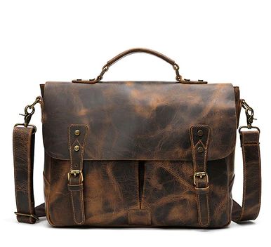 Men's Leather Satchel