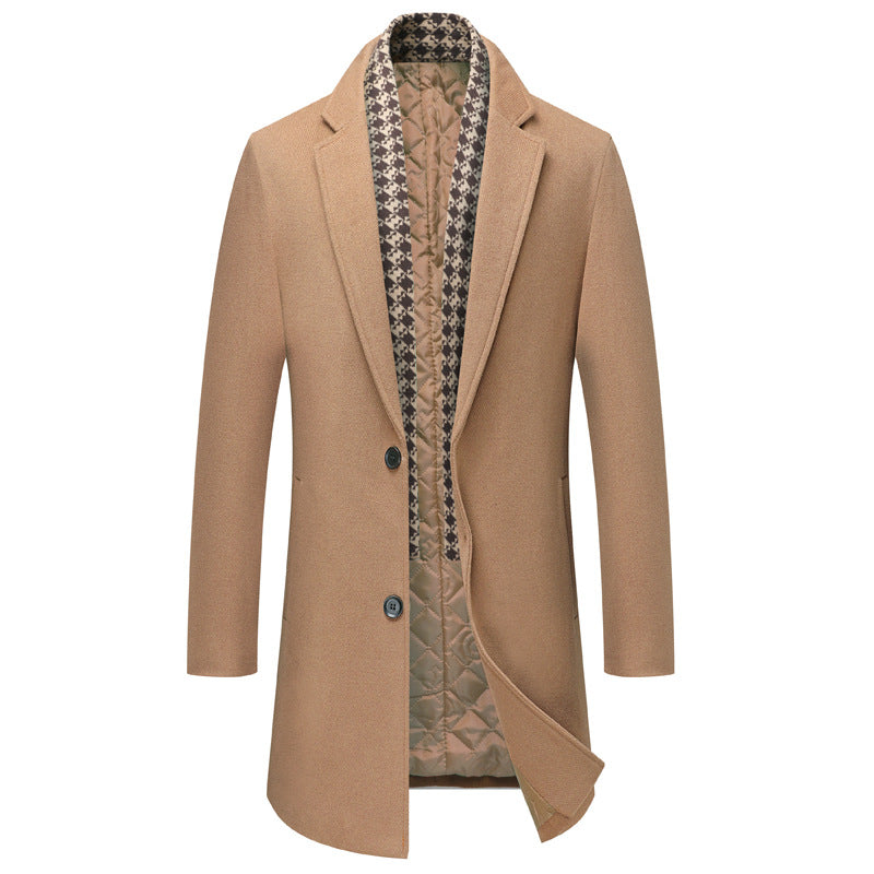 Mid-length Wool Coat