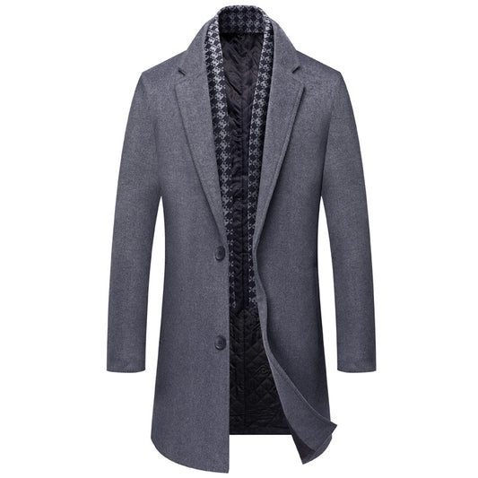 Mid-length Wool Coat