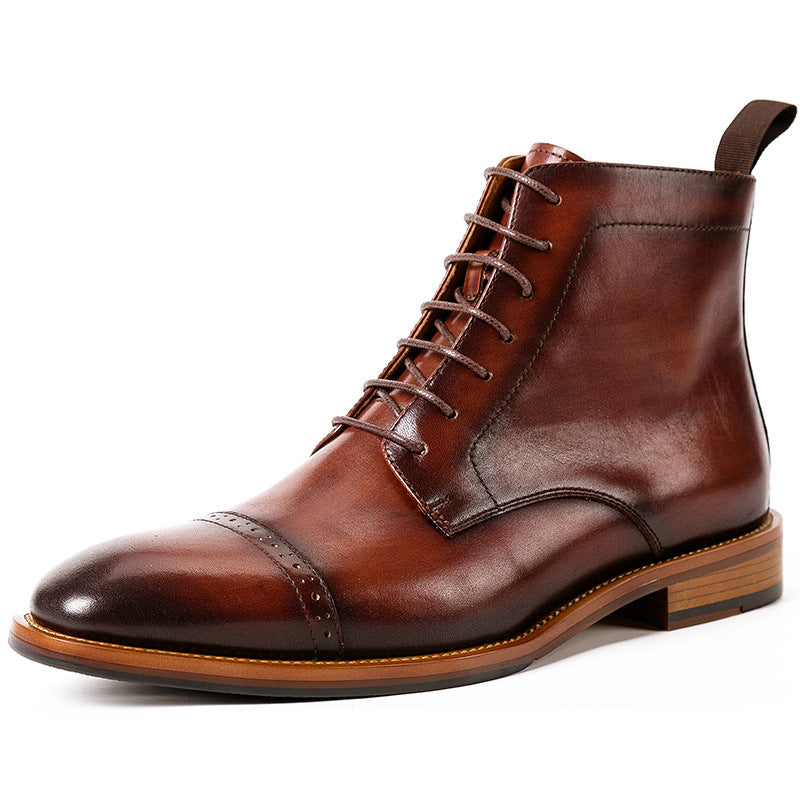 British Men's Leather Boots