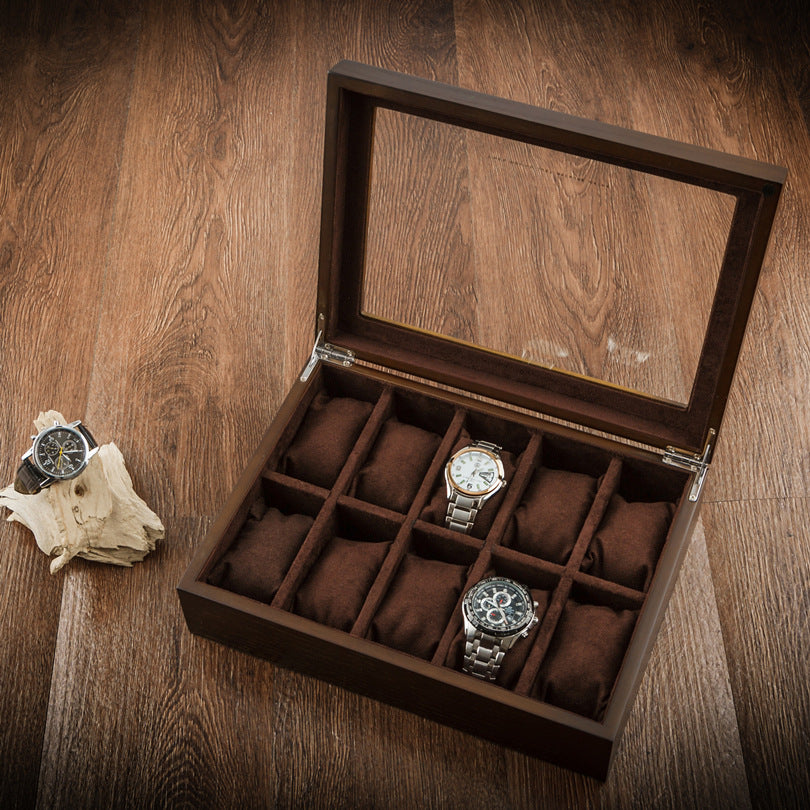 Wooden Watch Display Box