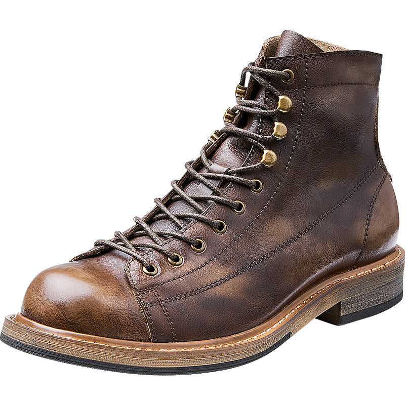Vintage Leather Martin Boots