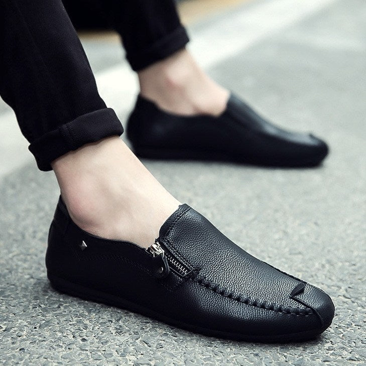 Driving Doudou casual leather shoes