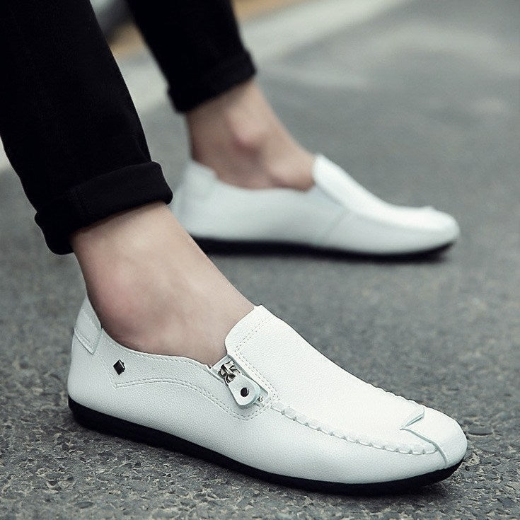 Driving Doudou casual leather shoes