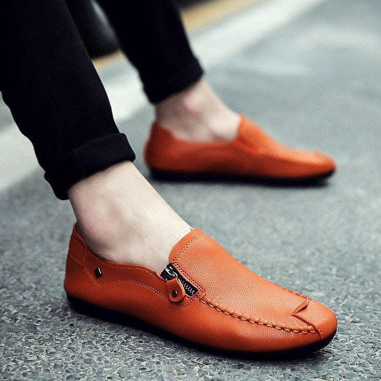 Driving Doudou casual leather shoes