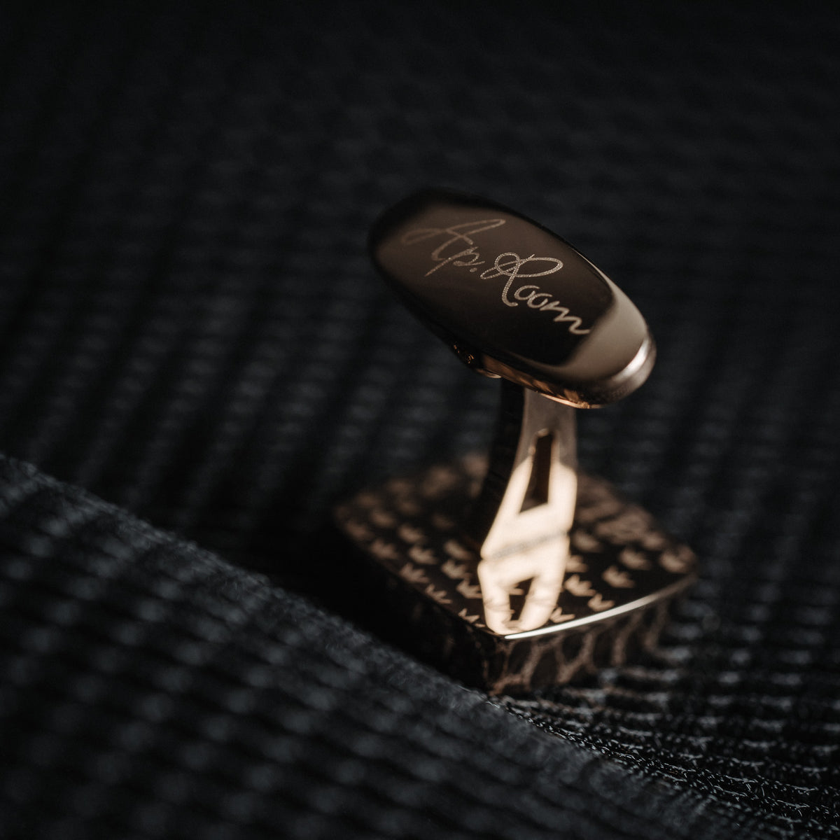 French Rose Gold Cufflinks