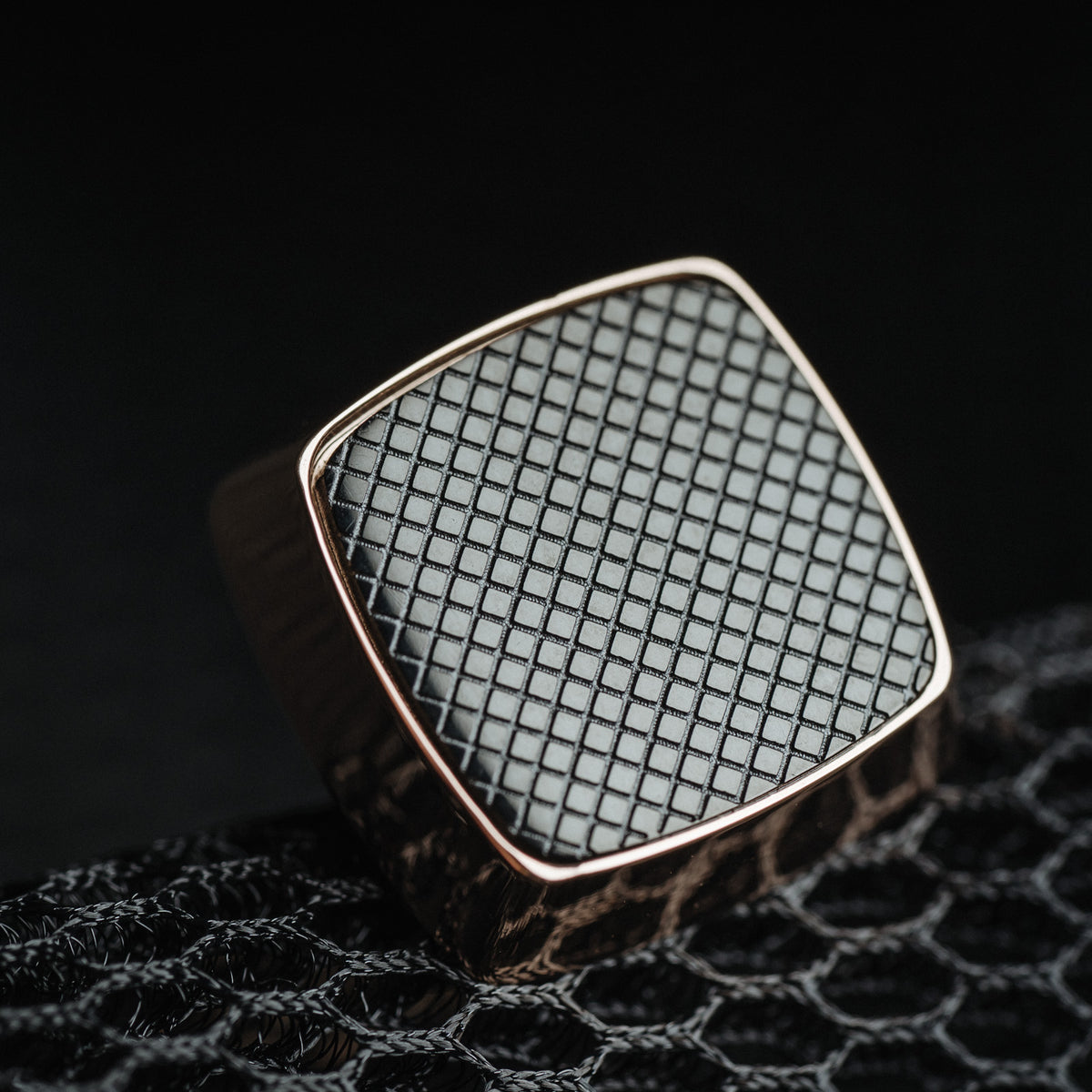 French Rose Gold Cufflinks