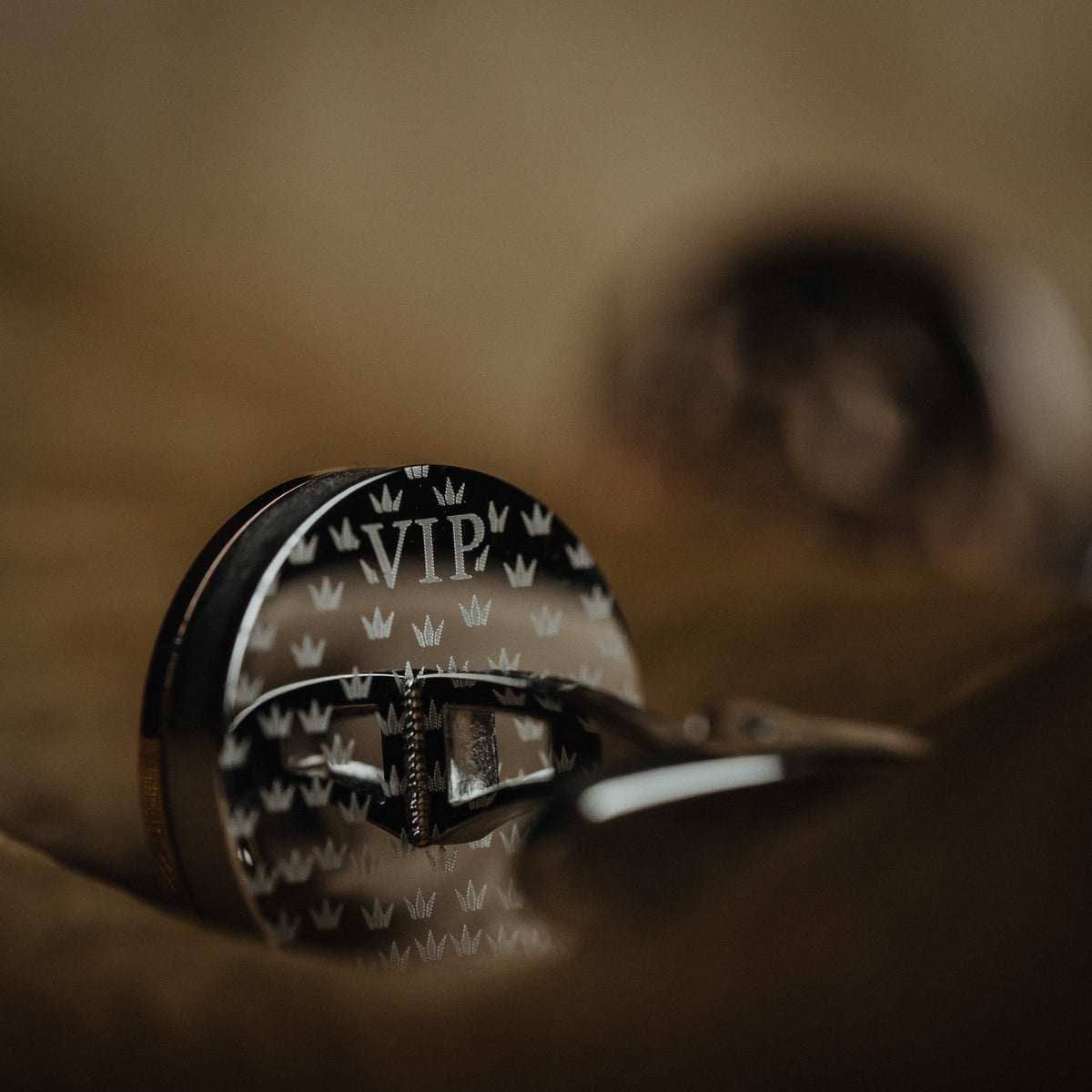 French Steel Color Cufflinks