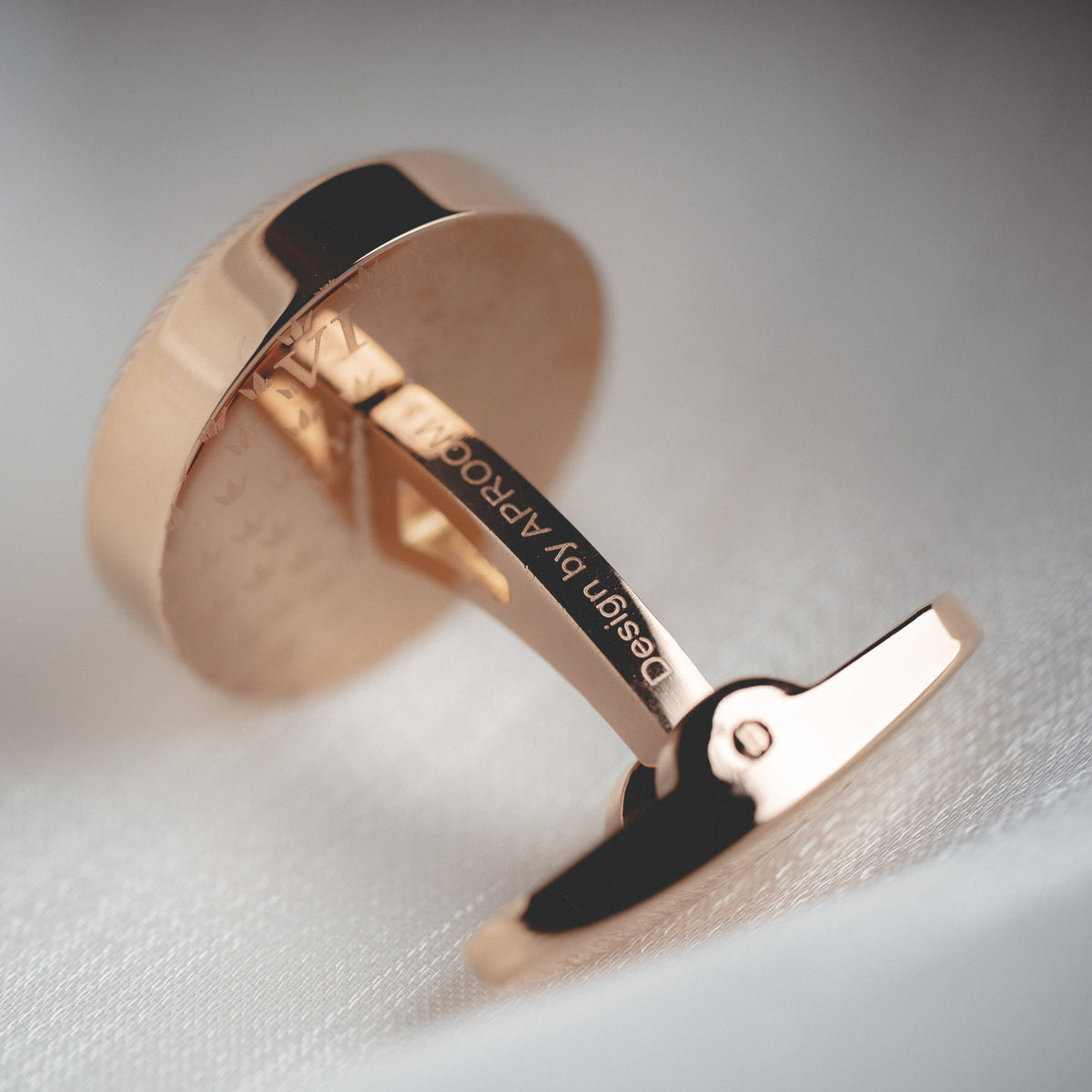French Rose Gold Cufflinks