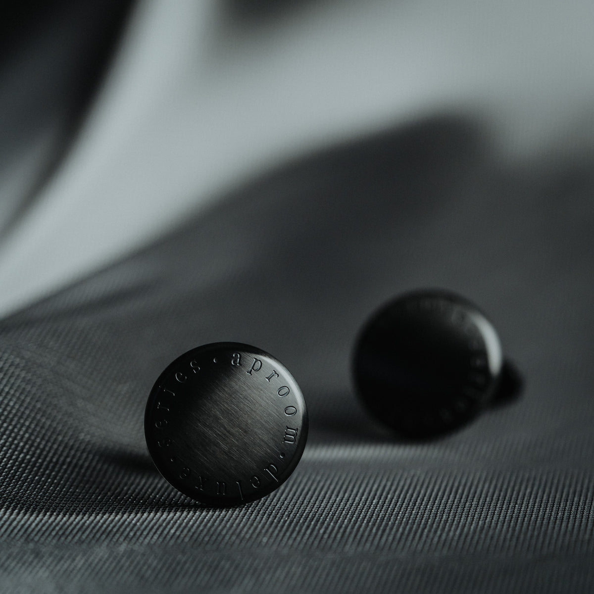 Luxury Black Cufflinks