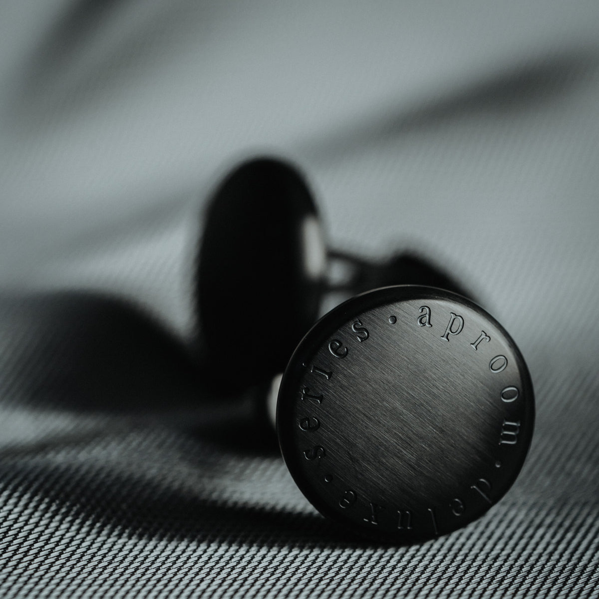 Luxury Black Cufflinks