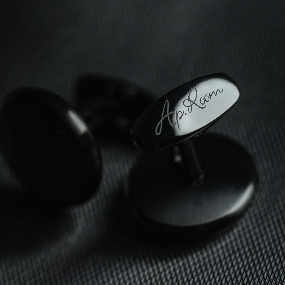 Luxury Black Cufflinks