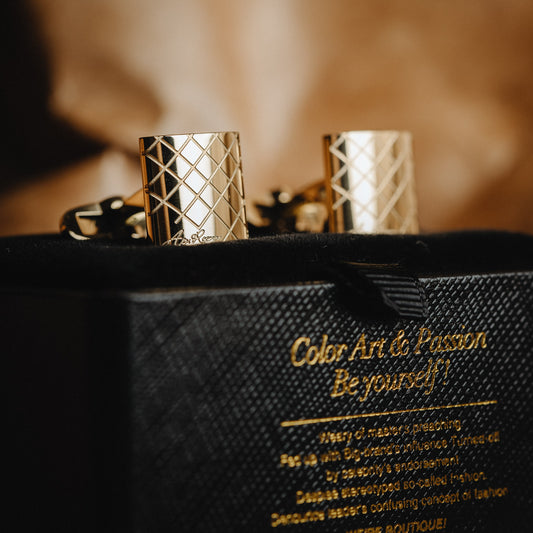 French Gold Cufflinks