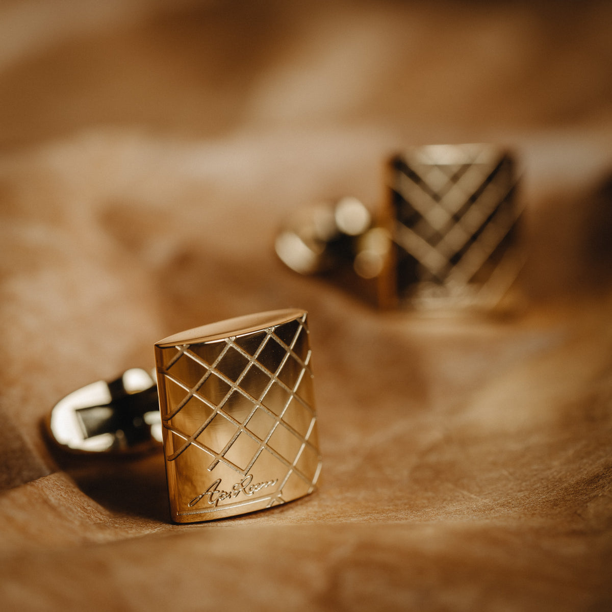 French Gold Cufflinks