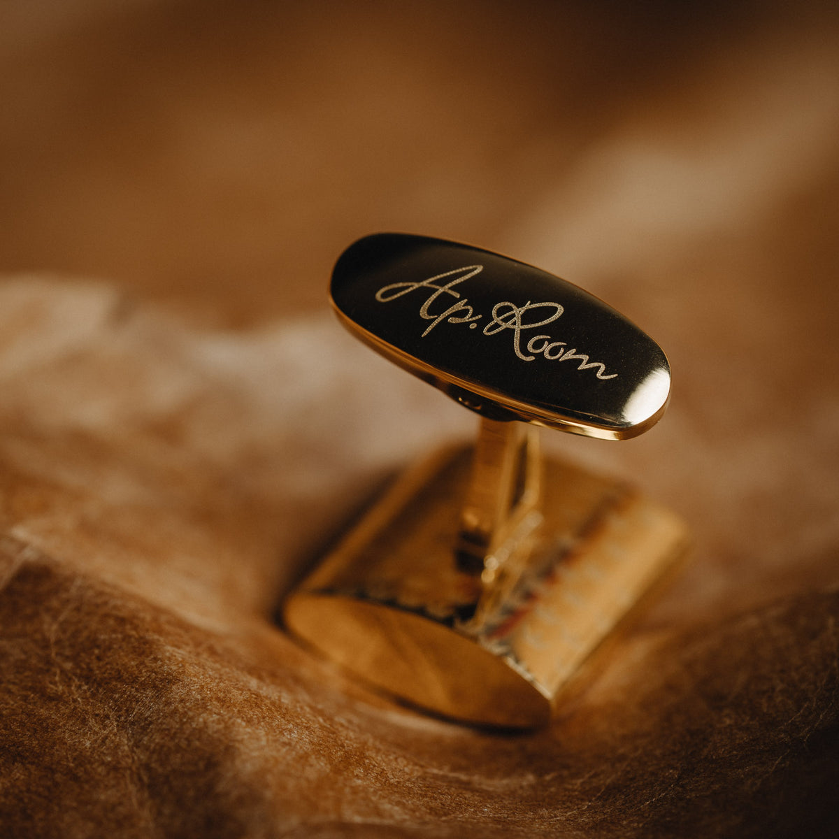 French Gold Cufflinks