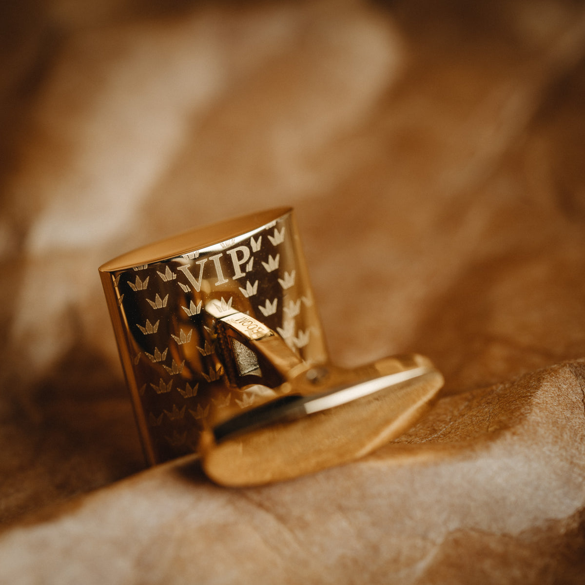 French Gold Cufflinks