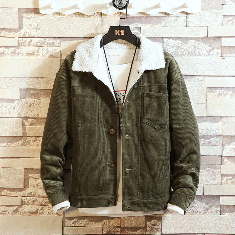 Corduroy Cotton Padded Jacket