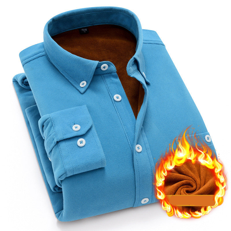 Corduroy Fleece Shirt