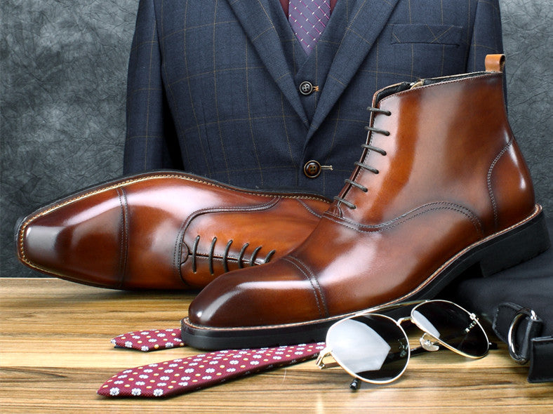 Martin Leather Boots