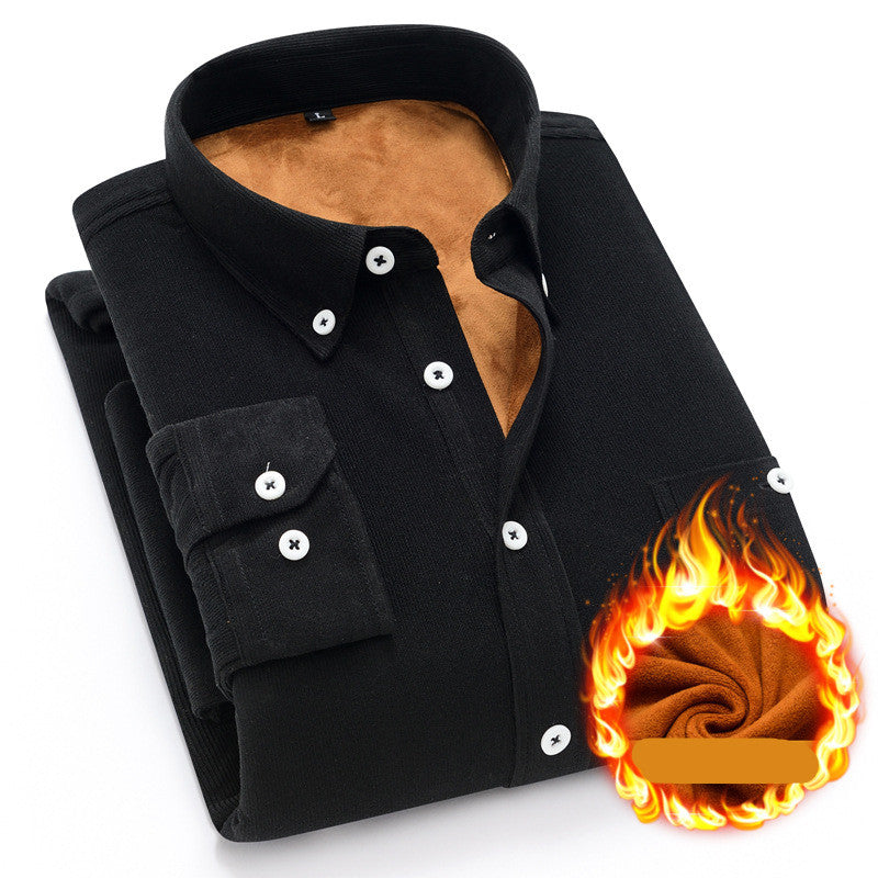 Corduroy Fleece Shirt