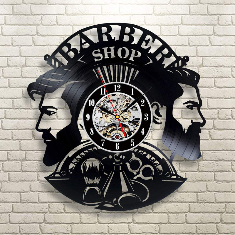 Barber Wall Clock