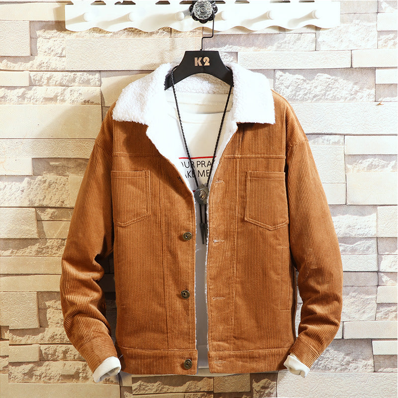 Corduroy Cotton Padded Jacket