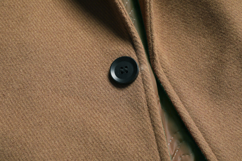Mid-length Wool Coat
