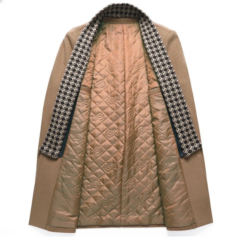 Mid-length Wool Coat