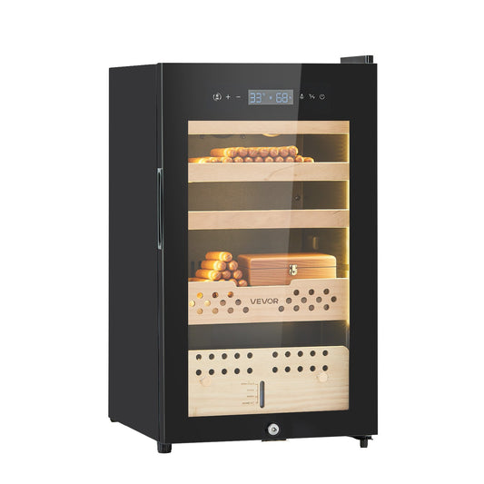 Humidor, 70L, 400 Counts Electric Cigar Humidor Cabinet
