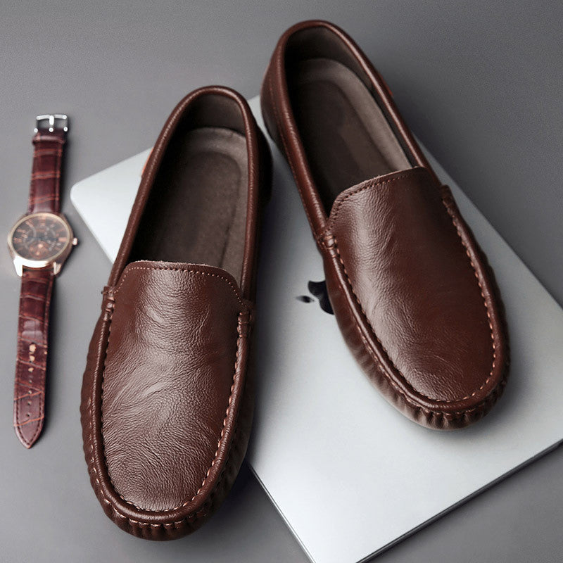 Leather Casual Driving Shoes