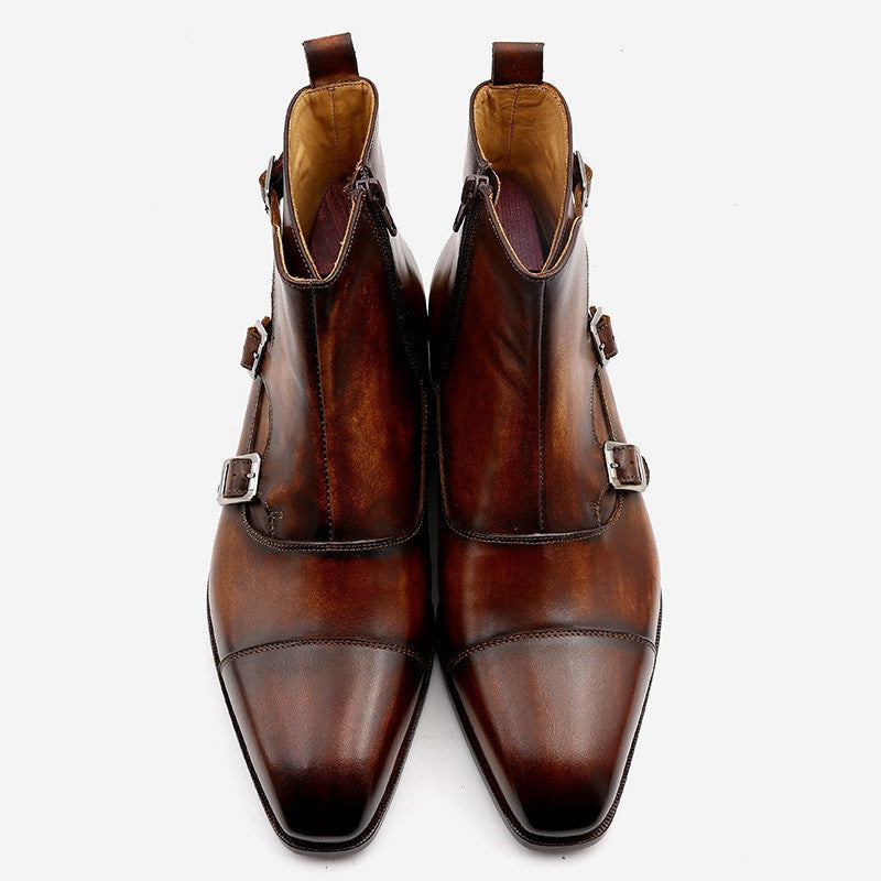 Men's Handmade Leather Casual Shoes