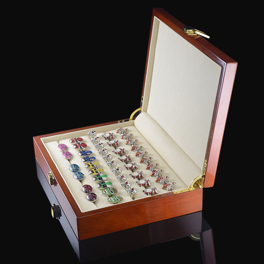 Wooden Cufflinks Display Box
