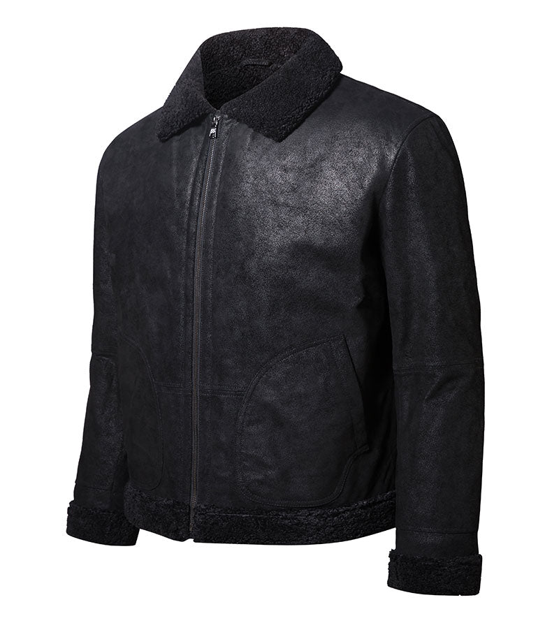 Vintage Pig Skin Leather Jacket
