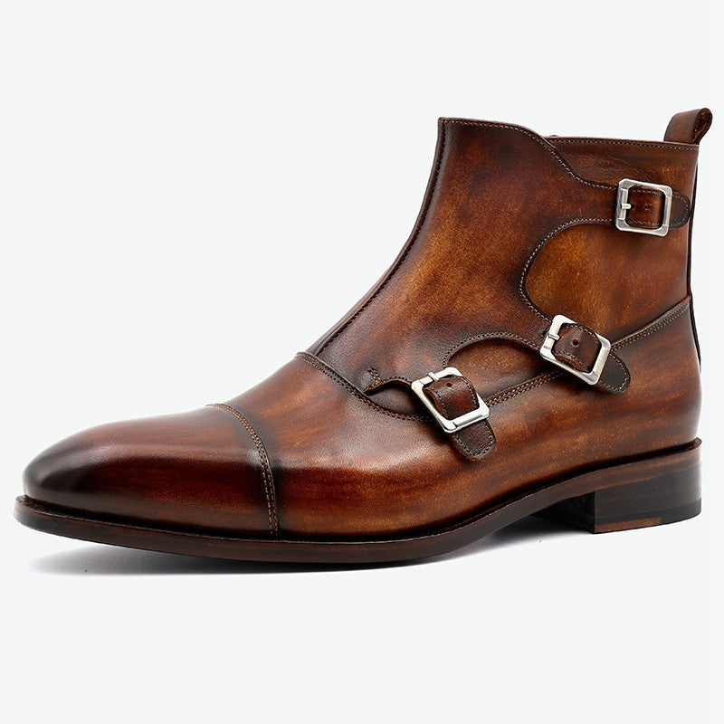 Men's Handmade Leather Casual Shoes