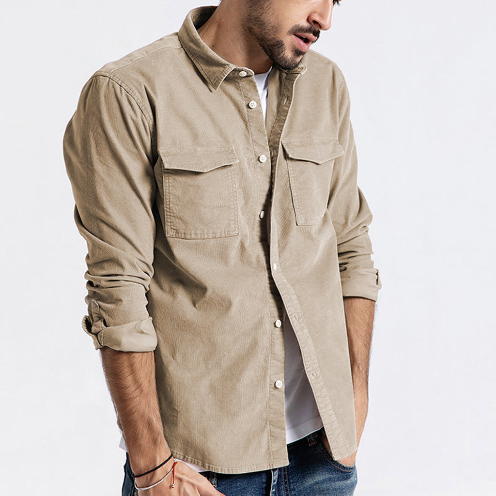 Men's Corduroy Long Sleeves