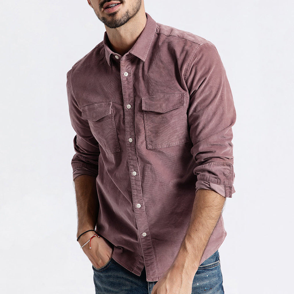 Men's Corduroy Long Sleeves