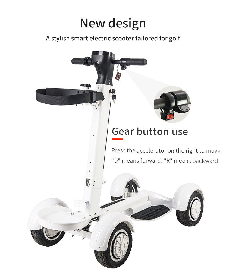 Four Wheel Golf Electric Longboard Scooter