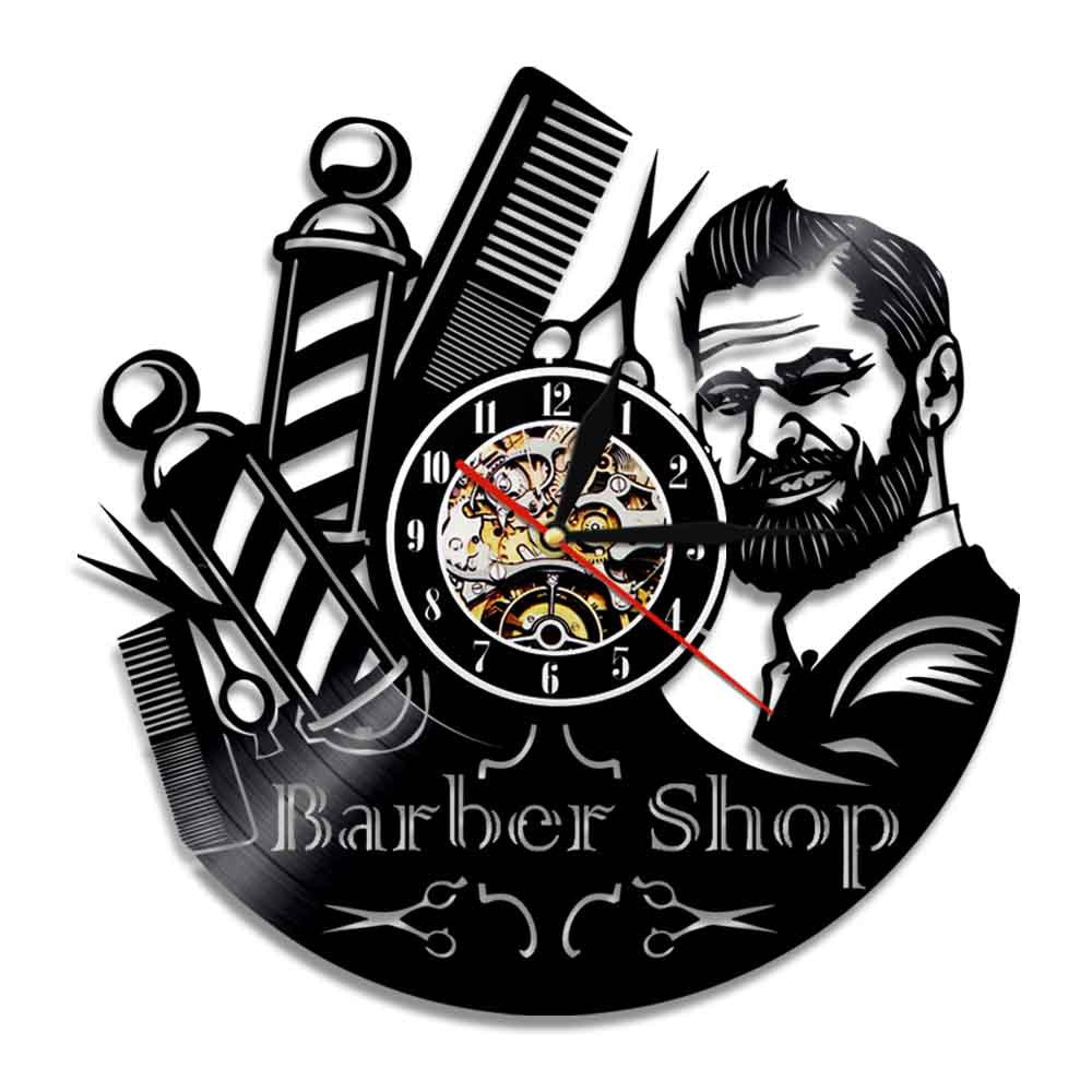 Barber Wall Clock