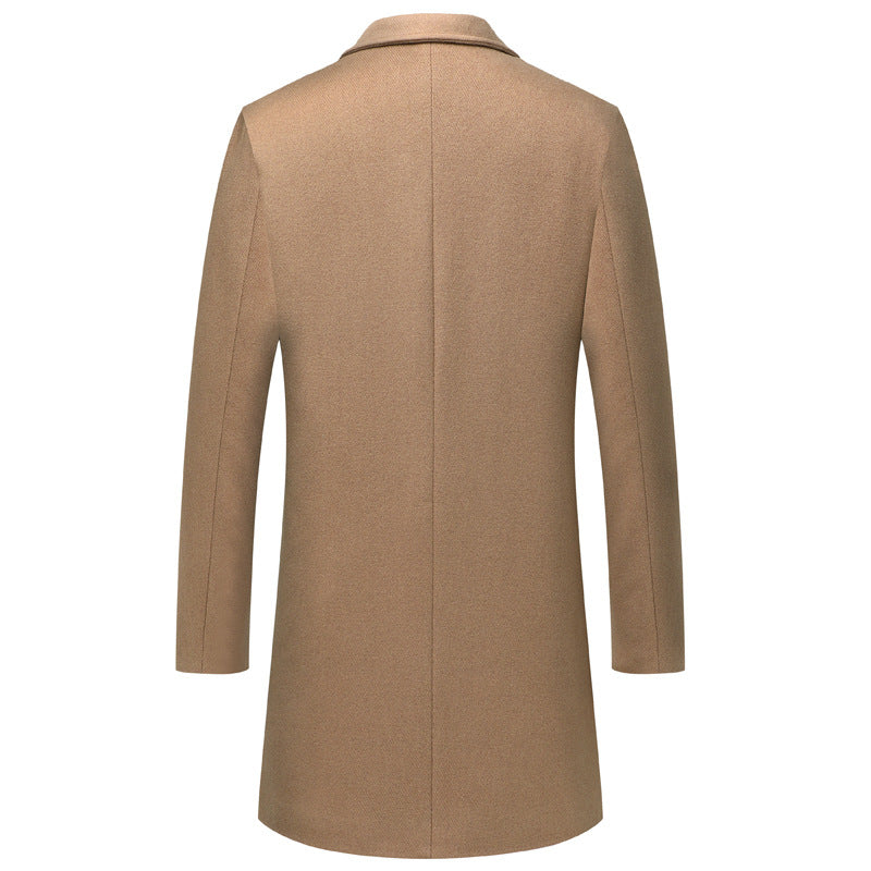 Mid-length Wool Coat