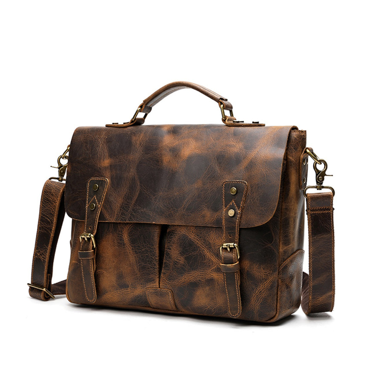 Men's Leather Satchel