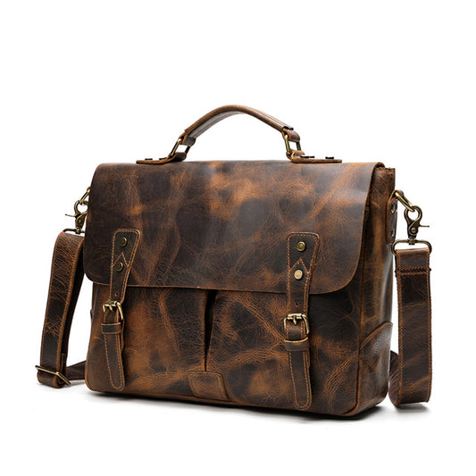 Men's Leather Satchel