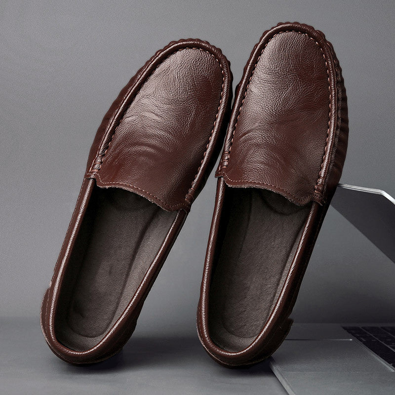 Leather Casual Driving Shoes