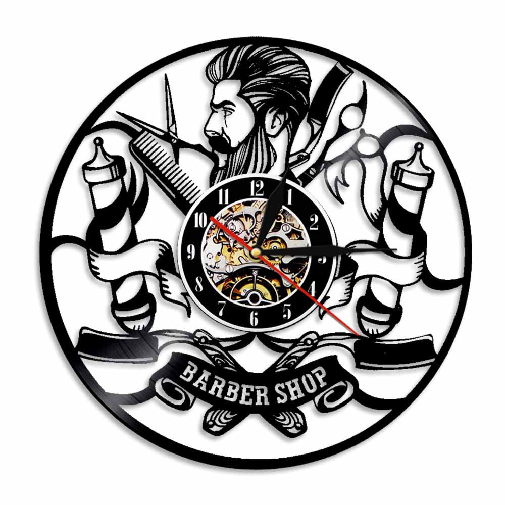 Barber Wall Clock