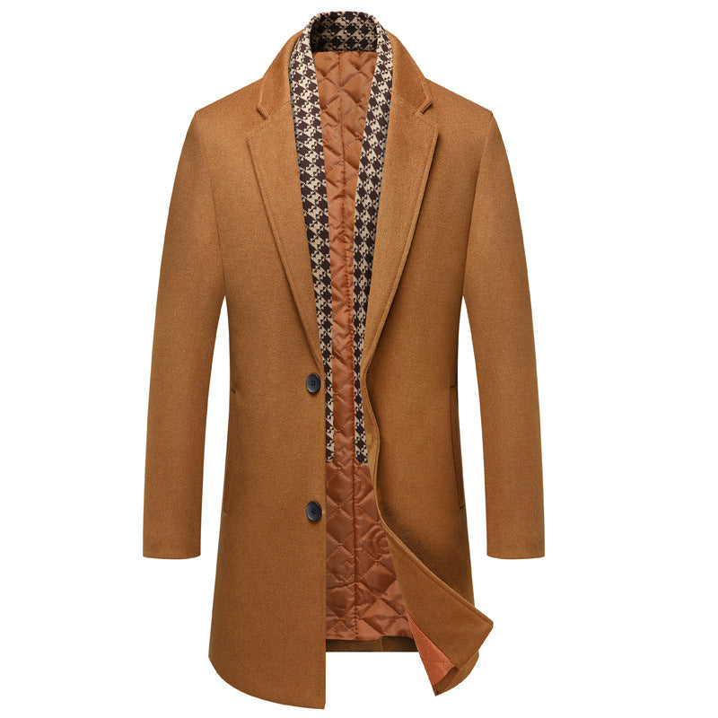 Mid-length Wool Coat