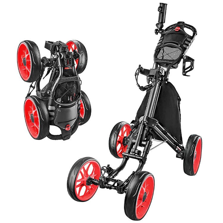 Foldable 4 Wheels Golf Trundle